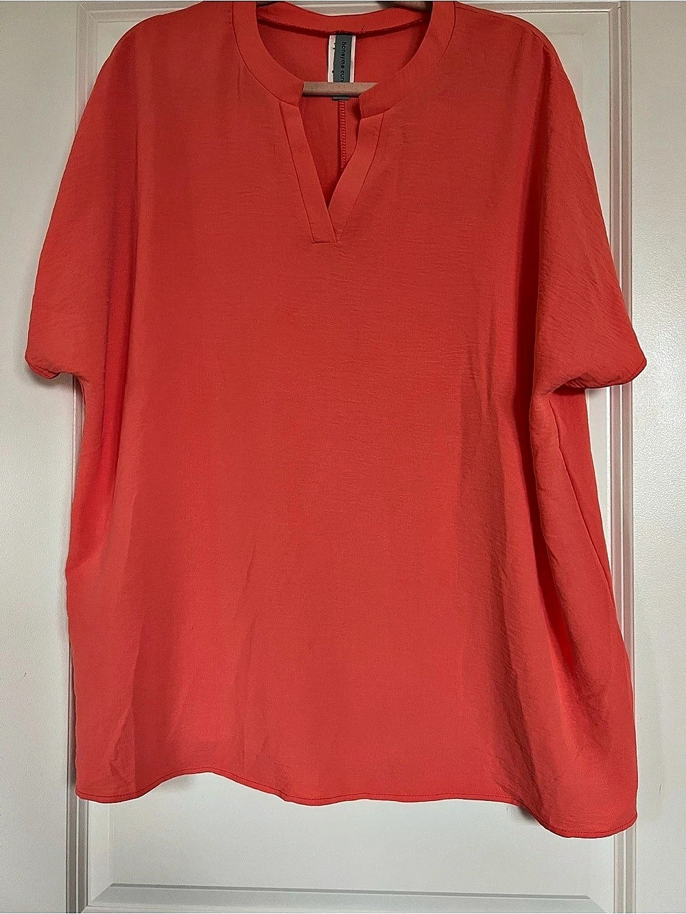 honeyme curvy Women's Coral Tunic XL Like New